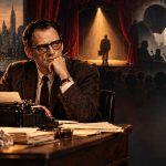 Arthur Miller am Schreibtisch