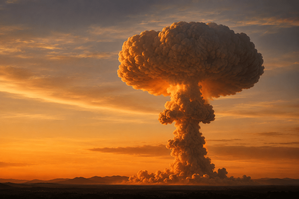 Atomexplosion