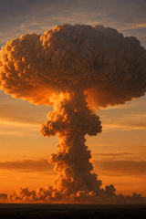 Atomexplosion Hochformat