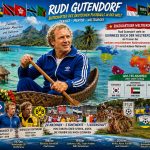 Rudi Gutendorf im Kanu auf Fidschi