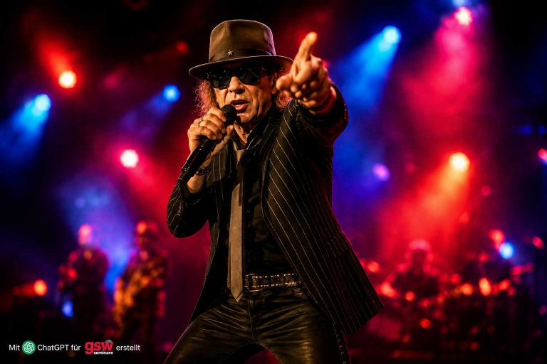 Udo Lindenberg auf der Bühne