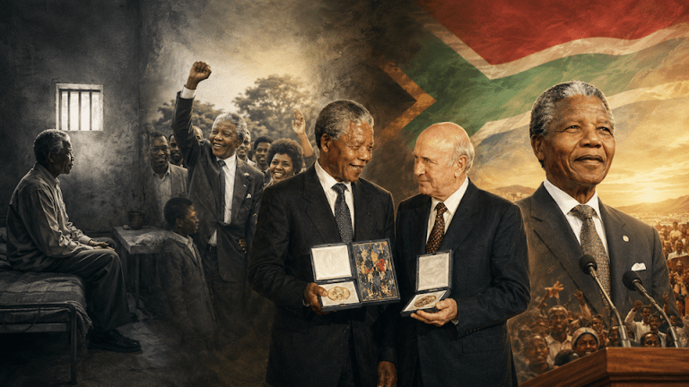 Nelson Mandela Lebensstationen