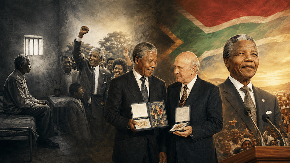 Nelson Mandela Lebensstationen