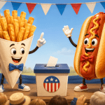 Thomas-hotdog Wahlurne
