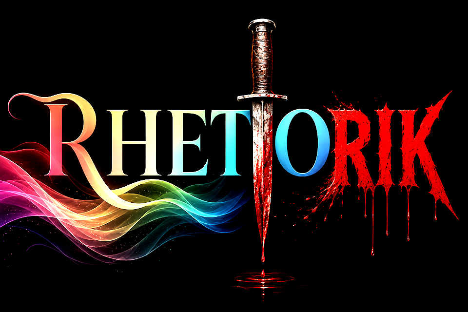Rhetorik weich mit Dolch