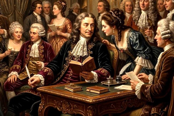 Rochefoucauld im Salon quer