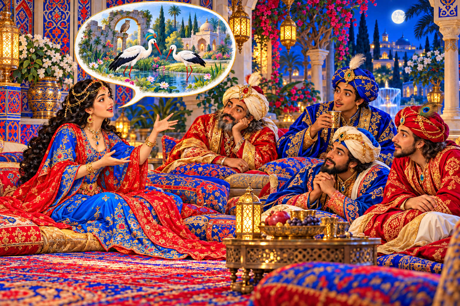 Sheherazade-im-Palast