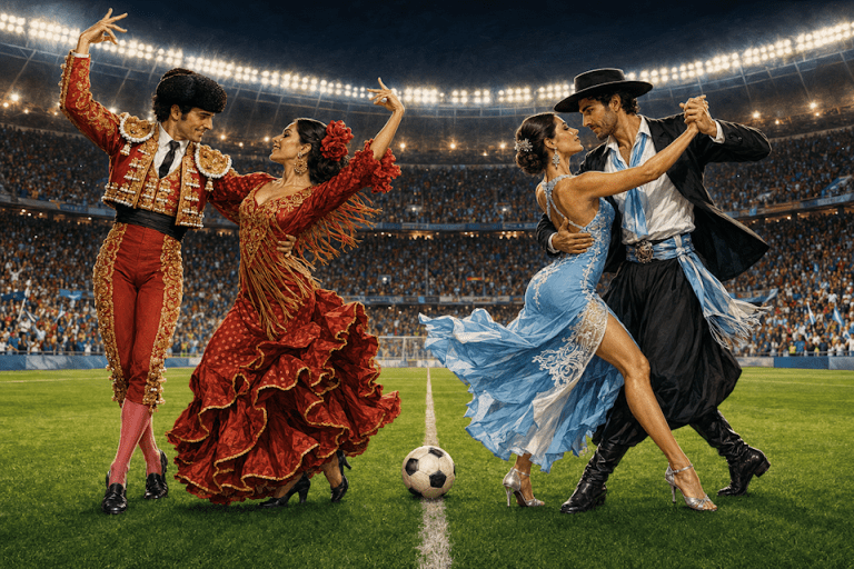 Endspiel Spanien - Argentinien