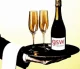 Service mitChampagner
