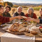 Essen im Sonnenschein