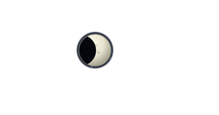 Zunehmender Mond
