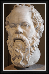 Sokrates Portrait Hochformat